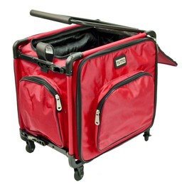 Tutto Serger Tote on Wheels (Cherry Red, 20")