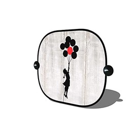 Sun Protection Banksy's Graffiti for Side Window 44 x 35 cm Original # NEW