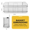 Universal Dishwasher Cutlery Basket Replacement WD28X10128 Dishwasher Utensil Silverware Basket,