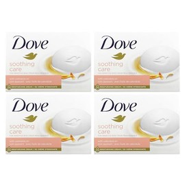 Soothing Care Soap Bar, 4 Bars, 3.75 oz (106 g) Each, Dove
