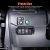 Heutamo Car Headlight Switch Button Frame Cover Trim Compatible with