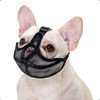 ILEPARK French Bulldog Muzzle,Won’t Cover Forehead Dog Muzzle for Short
