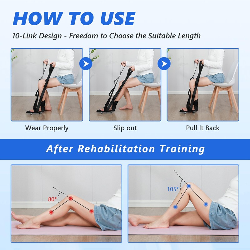 JFMkaer Knee Replacement Recovery Aids After Surgery - Multifunctional Knee