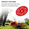 meillyocean Brush Cutter Blade Set, 9" Carbide Tipped 36 Teeth,