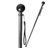 One-Piece Carbon Fiber Walking Cane - Round Ergonomic Handle, Stylish