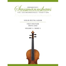 Violin Recital Album First Position, Volume 1 (20 Recital Pieces in First Position for Violin and Piano or Two Violins). 2015