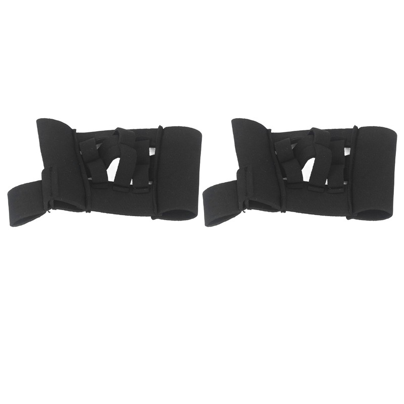 2Pcs Baseball Training Catching Glove Black Soft Comfortable Mini Baseball