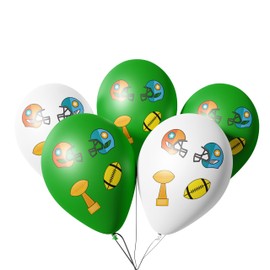 TK Group Timo Klingler XXL Super Bowl American Football Decoration Set Over 100 Pieces, Balloons, Garland, Confetti and Much More