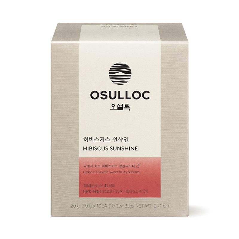 Osulloc [오설록]히비스커스 선샤인 10입 (원산지:상세설명참조) [Osulloc] Hibiscus Sunshine 10 pcs