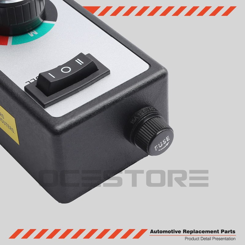 OCESTORE Variable Fan Speed Controller AC 120V 15A Replacement For
