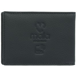 Mala Leather Beau Collection Travel/Credit Card Holder RFID Blocking 670_89 Black