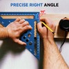 Speed Square, Preciva 7inch/180mm Set Square, Triangle Ruler with 14
