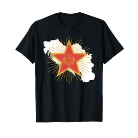 Yugoslavija Flag Balkan SFRJ Yugoslavia T-Shirt