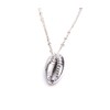 Princess zu Stolberg Necklace with Shell Pendant Silver