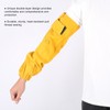 Pair Welding Sleeve Cowhide Wearproof Heat Resistant Golden Yellow for