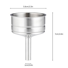 Easyworkz Stainless Steel Coffee Funnel Filter, Espresso Maker Replacement,4 cup size