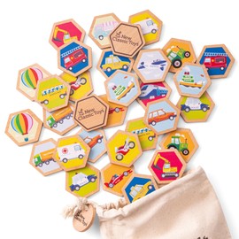 New Classic Toys 10831 Memory Game - Vehicles