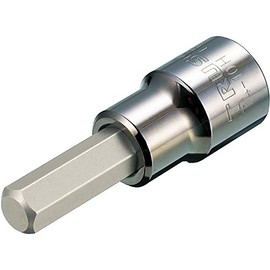 TRUSCO T4-05H Hexagon Socket 0.2 inch (5 mm) (Drive Angle 0.5 inches (12.7 mm)