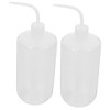 FUNOMOCYA 2Pcs Plastic Squeeze Bottles Lab Wash Bottle with Graduated
