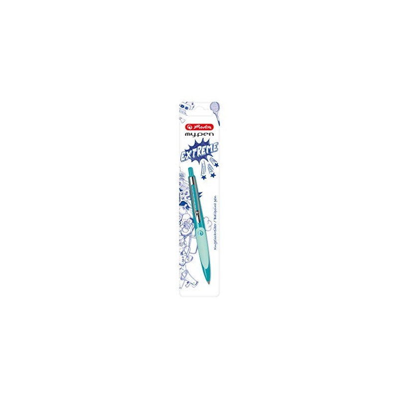 herlitz my.pen 50028351 Ballpoint Pen Dark Green/Light Green Pack of