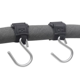 S Hooks, Set of 2, Baggy Hook, Carabiner, Velcro Type, Multi-purpose Hook, Luggage Hook, Stroller, Luggage Hanging, Carabiner Hook, For Strollers, Bicycles, Motorcycles, Clips, Pet Buggies, Dog Carts,