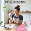 EDELHAUS Premium Icing Bags Set of 2 (17 Pieces) -