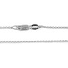 925 Sterling Silver .8MM Cable Chain Lobster Claw Clasp 20"