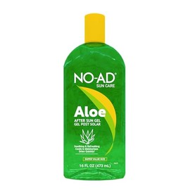 NO-AD Aloe After Sun Gel 16oz | Suitable for All Skin Types | Sunburn Relief | Nourishing and Hydrating |
