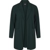 Zizzi Flash by Women's Large Sizes Long Blazer Pockets Size,