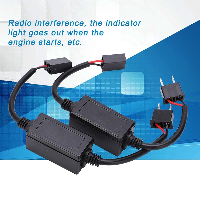 LED Light Fault Canceller Anti Flicker LED Decoder for H7