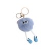 88flix Cute Keychain, Mofumofu Soft Plush Key Holder, Bag Charm,