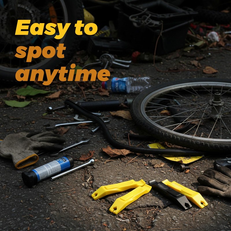 Bike Tyre Levers, 4 Pack Nylon Rim Repair Tools for
