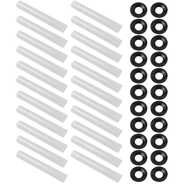 Garage Door Quiet Hinge Sleeves Shaft Gaskets for New Rollers