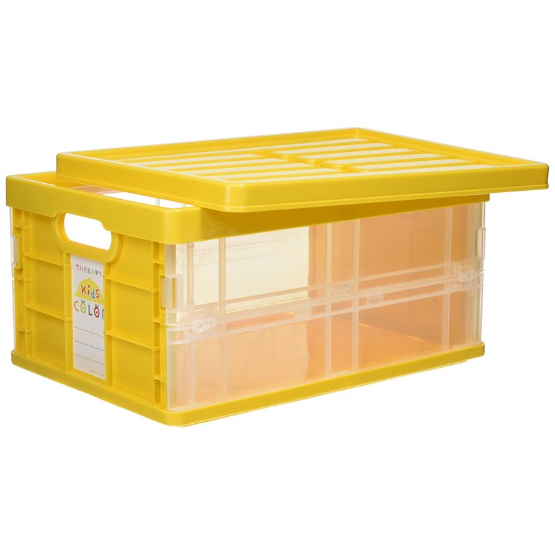 Nakabayashi CFC-TC-301KY Therapy Kids Color Folding Container with Mini Lid