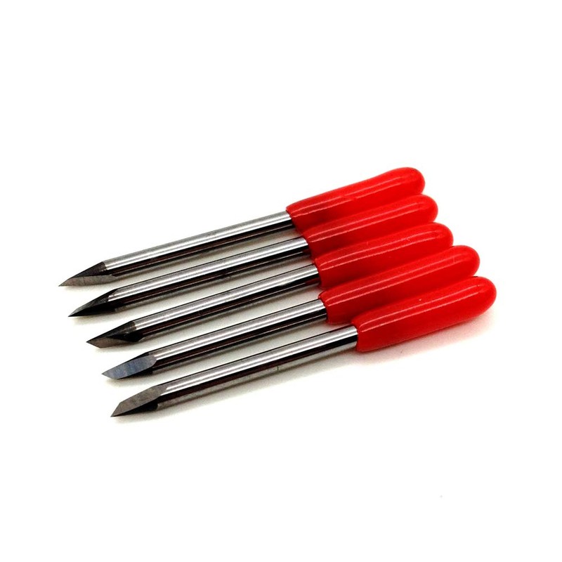 WOLOVO 15pcs/Set 30/45/60 Degrees Mimaki Printer Plotter Cutter Blade with