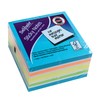 Snopake 76 x 76 mm Blue Rainbow NeonMix Sticky Notes