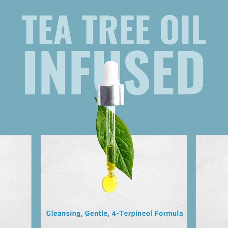 Cliradex Towelettes - Natural Face, Eyelash & Eyelid Cleanser -