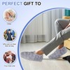 SUZZIPAD Microwavable Heated Slippers and Feet Warmer for Cold Feet,