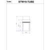 McAlpine 1�" 19mm Dip Tube for Shower Traps STW19-TUBE