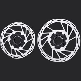 JFOYH 140mm and 160mm Centerlock Disc Brake Rotor with Locking, 1.8mm Thickness - 140mm+160mm[2 PACK]
