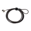 Laptop Cable Lock with 2 Keys Adjustable Length Flexibility Theft