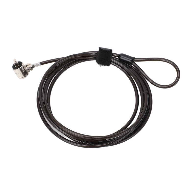 Laptop Cable Lock with 2 Keys Adjustable Length Flexibility Theft