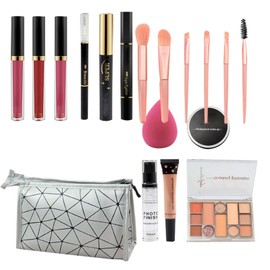 Makeup Kit For Women,Multipurpose Women's Makeup Sets | Full Kit Makeup Bundle Cosmetic Set Starter Makeup Bundle For Women Girls