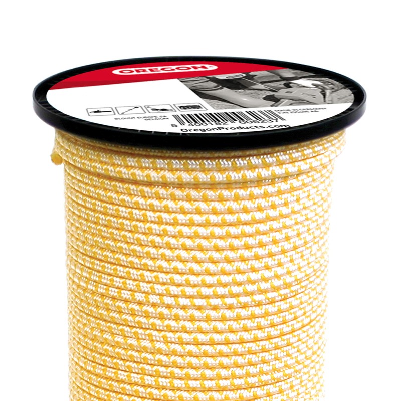 Oregon 90200 Heavy Duty Professional Starter Rope,White,3.0 mm x 100