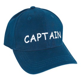 Sea-Club Cap - Captain Hat Cotton Navy Maritime Decoration