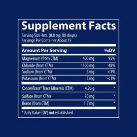 Trace Minerals Liquido Magnesio Ionico 400mg 118ml Sfn
