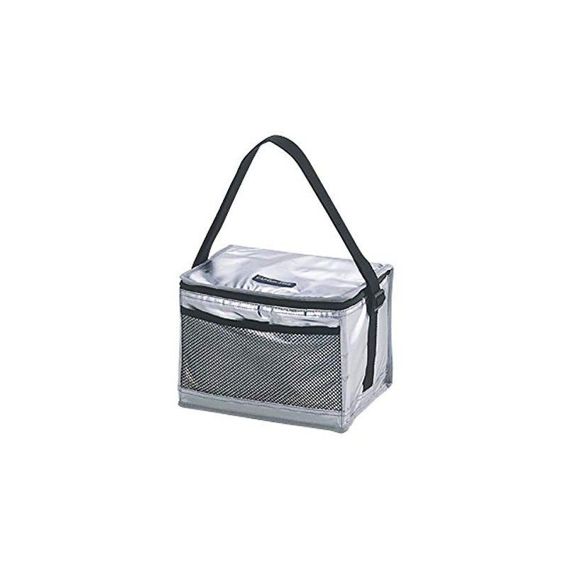 Captain Stag Delis Soft Cooler Bag, Foldable, Silver, Multi