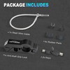 SKYJDM Motorcycle Lock Combo - Helmet and Brake Anti-Theft Grip