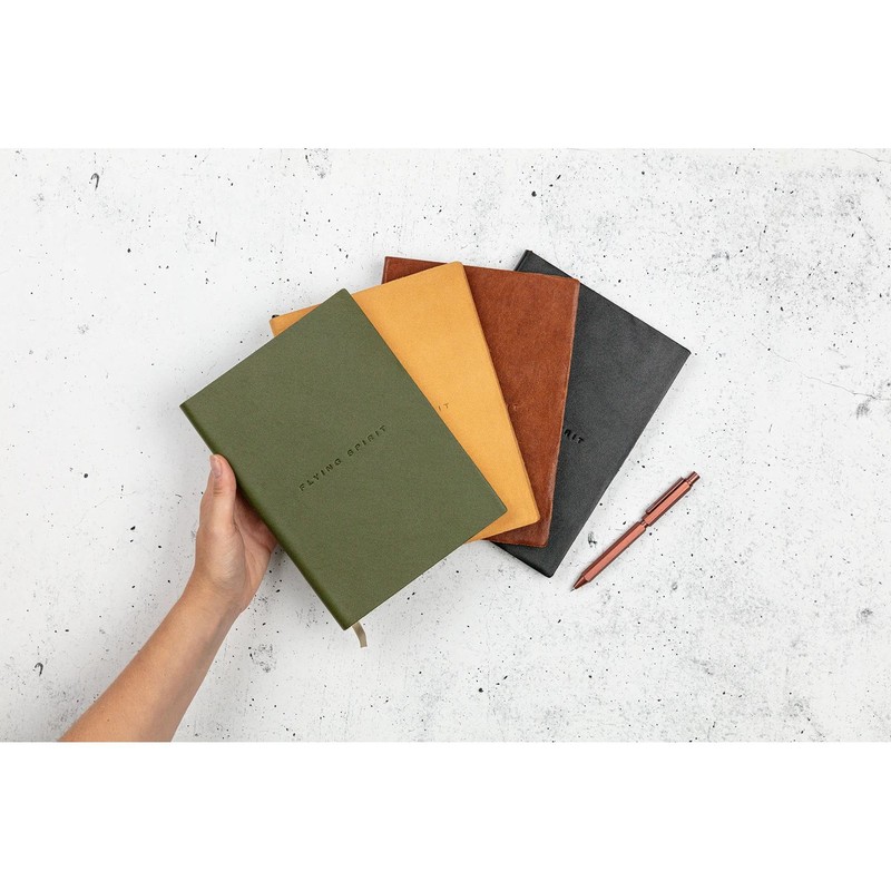 Clairefontaine Flying Spirit 106946C Book Cover Leather 14.8 x 21