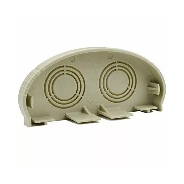 Hellermann Tyton North America MCRI-EC Infostream Multi-Channel Raceway End Cap